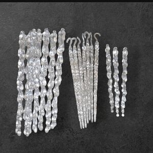 Icicle Christmas Ornaments